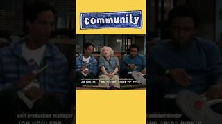 Betty White Rapping with Troy (Donald Glover) and Abed #community #shorts