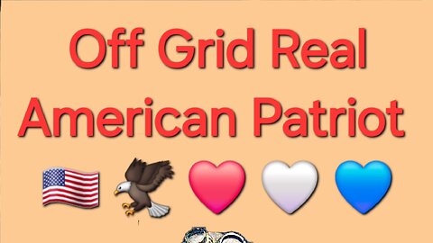 Off Grid Patriot
