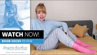 Frankii Wilde : Better Tights boob pattern printed socks [FULL REVIEW]