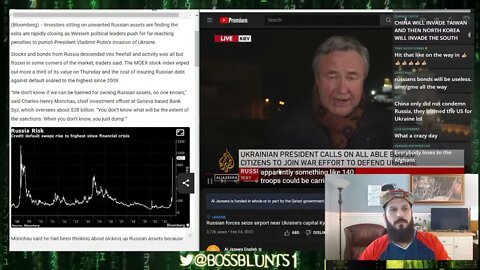 🔥BossBlunts' ThinkTank; Wall Street Flees Russian Assets Due to Sanctions, Pumping US Stock Market