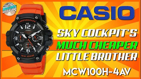 Budget Looker! | Sky Cockpit's "Little Brother" 100m Quartz MCW100H-4AV Unbox & Review Maverick