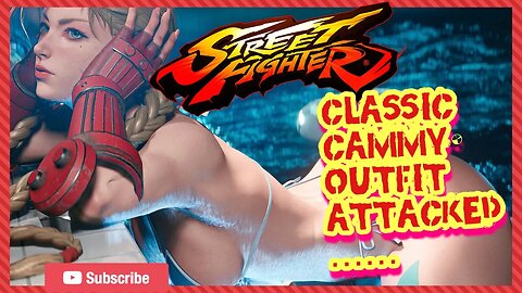 Street Fighter 6 Classic Cammy Outfit Attacked by Journalist #streetfighter6 #fanservice #cammy