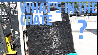 Crate of fireblade cbr900rr parts