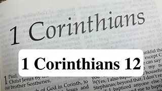 1 Corinthians Chapter 12