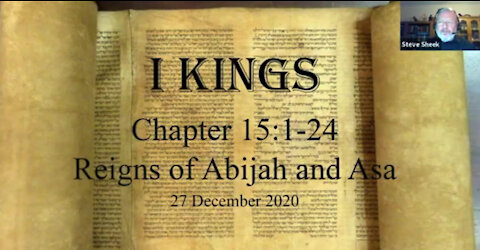 1 kings 15 Reigns of Abijah and Asia Bible study for Mesianics who follow Yeshua