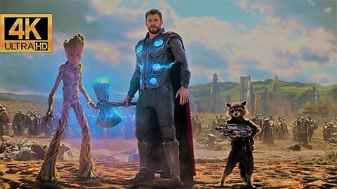 Thor Arrives In Wakanda Scene - Avengers Infinity War (2018) Movie CLIP 4K ULTRA HD