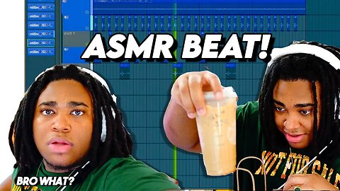 Monte Booker Making a ASMR Beat without Drumkits & VST 🤯🔥