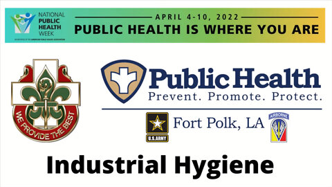 BJACH National Public Health Week: Industrial Hygiene