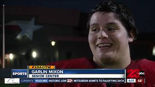 Male Athlete of the Week: Garlin Mixon