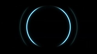 Blue Neon Waves Effect Motion Graphics 4K Copyright Free