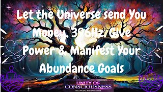 Let the Universe send You Money, 396Hz, Give Power & Manifest Your Abundance Goals #396hz