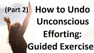 How to Undo Subtle Ego Efforting Hooks to Experience the Peace of Who You Are (Guided Meditation)