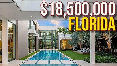 Florida $18,500,000 Water Mega Mansion
