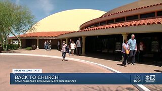 Mesa church reopens after stay at home order ends