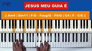 Jesus meu guia é - Raiz Coral - Aula de Teclado