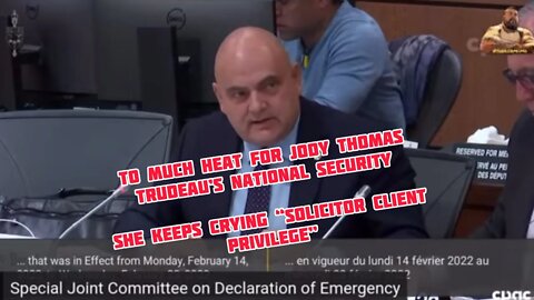 Larry Brock Asks Trudeau’s National Security some big questions and she won’t answer them!