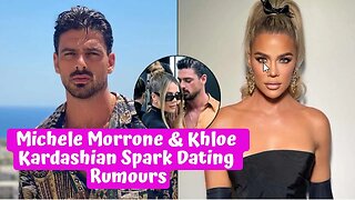 Khloe Kardashian fans ecstatic as she's pictured cosying up to hunky Italian actor Michele Morrone