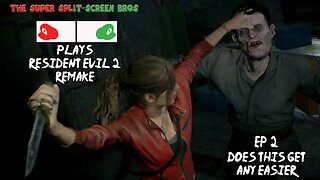 The Real Fun Begins! Resident Evil 2: Remake (Claire) SSB Plays-Ep 2