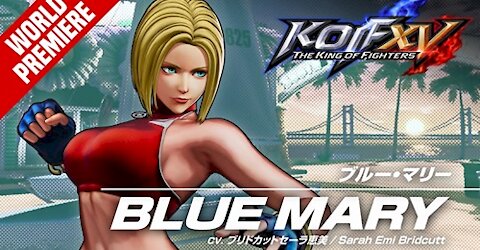 KOF XV Character Reveal Video Reaction - Blue Mary