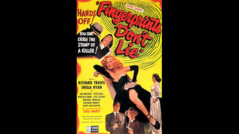 Fingerprints Don't Lie (1951) | American crime drama film directed by Sam Newfield