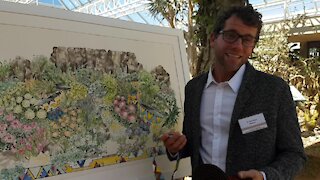 SOUTH AFRICA - Cape Town - South African National Biodiversity Institute unveils the 2019 Chelsea Flower Show Design (Video) (7Xj)
