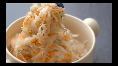 ColeSlaw without Mayonnaise (Curtido) - Salvadoran street food recipe