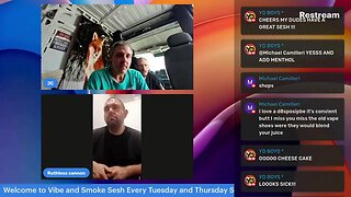 Tuesday Vibe and Smoke Sesh #live, #vibe, #smoke, #talk, #mmj, #420, #music, #podcast