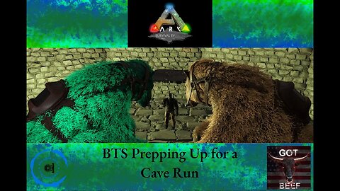 Ark Survival Evolved Livestream BTS: Prepping Up for a Cave Run