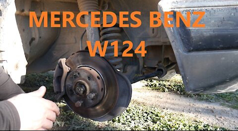 Mercedes Benz W124 - Como ajustar el rodamiento delantero DIY tutorial