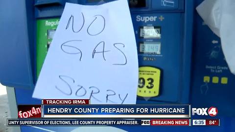 Hendry County prepares for Irma