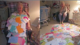 Strangers give nearly 500 birthday cards to Palm Beach County grandmother