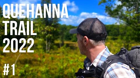 Solo backpacking 72 miles in 3 days - Quehanna Trail 2022 Part 1