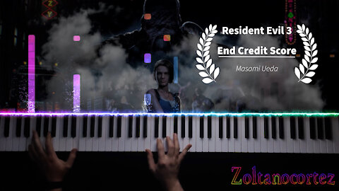 Resident Evil 3 end credits score (piano cover)