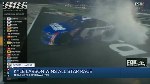 Kyle Larson wins All-Star Race