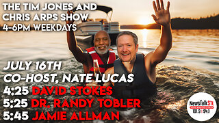 The Tim Jones and Chris Arps Show 07.16.2024 Nate Lucas | Stokes | Dr. Tobler | Jamie Allman