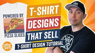 T-Shirt Designs That Sell 2 - T Shirt Design Tutorial for Non-Designers Selling on Print on Demand