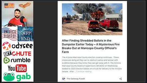UPDATE In Maricopa Co, AZ: The SUSPICIOUS FIRE At Clint Hickman's Egg Farm