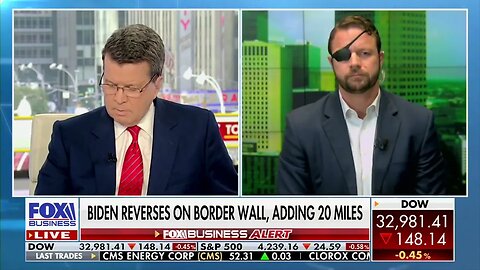 Dan Crenshaw Discusses Biden's Border Wall and New House Speaker on Fox Business