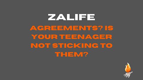 Is your teenager not sticking to the agreements?