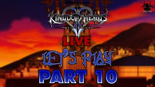 Kingdom Hearts 2.5 Final Mix - LIVE Let's Play/Walkthrough Part 10 - Space Paranoids/Twilight Town 2