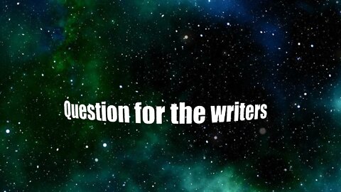 WRITING QUESTIONS :Writing Excerpts