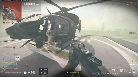 when u don't got long range. use helicopter