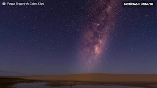 Une magnifique vidéo accélérée de la voie lactée en Tasmanie