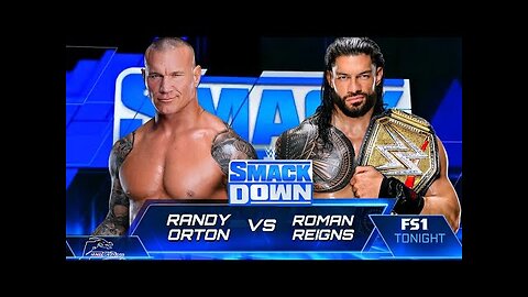 WWE 2k23 Randy Orton vs Roman Reigns WrestleMania 😈😈