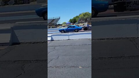 Maverick gets the wheels up vs Mustang (slow-mo)