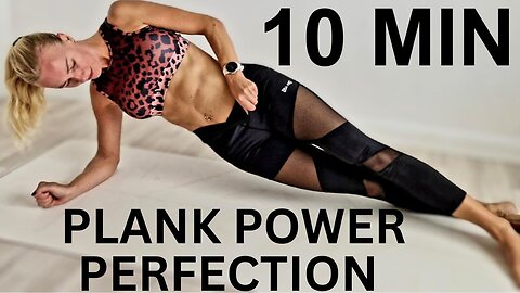 PLANK WORKOUT / How To Get Plank Perfection | Master Your Core with This Ultimate Workout Challenge