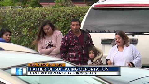 Florida father of six facing deportation