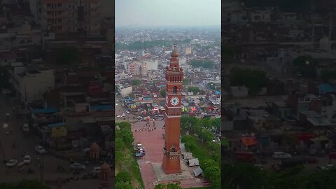 Ghanta Ghar (Tallest Clock tower in India) #reel #clocktower #ghantaghar #lucknow #india #subscribe