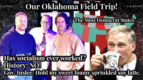 Field trip to Tulsa with Clay Clark and Socialism Sucks with Washington Governor Jay Inslee