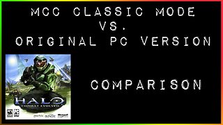 Halo M.C.C. classic mode Vs Original Halo PC port comparison